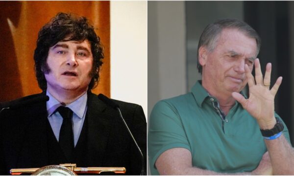 Moraes nega visita de Milei a Jair Bolsonaro na prisão domiciliar