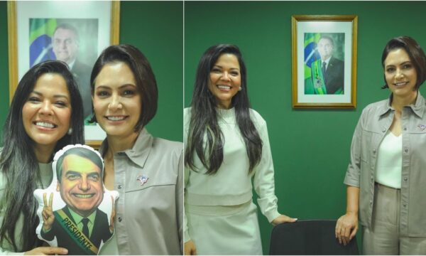 Priscila Costa, pivô da crise entre Flávio Bolsonaro e Michelle no Ceará, deixa disputa ao Senado e será candidata a deputada federal